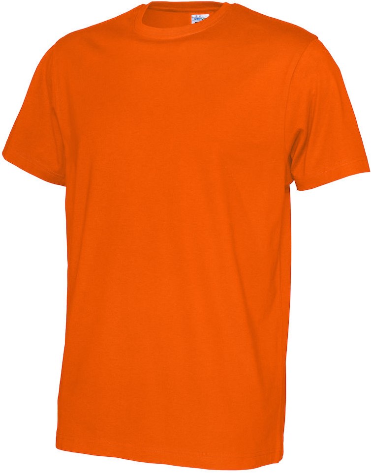 Baby Aantrekkelijk zijn aantrekkelijk Het apparaat SALE! CottoVer 141008 T-shirt Heren - Oranje - Maat S WorkWear4All